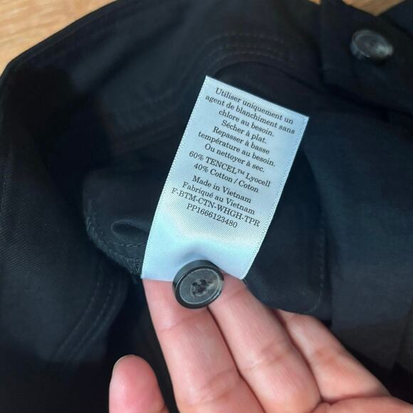 NWOT Everlane The Draper Tapered Pant In Black Size 10 - Picture 6 of 8